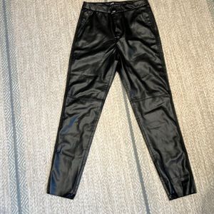 Black jeans - pleather